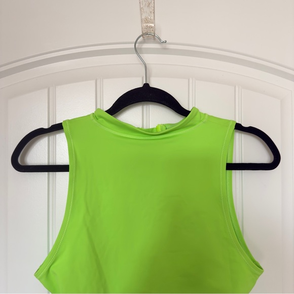 SKIMS Neon Green One Piece Swimsuit - Picture 5 of 9